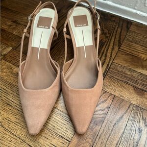 Dolce Vita Women's Odela Heels in Toffee Suede (size 8)